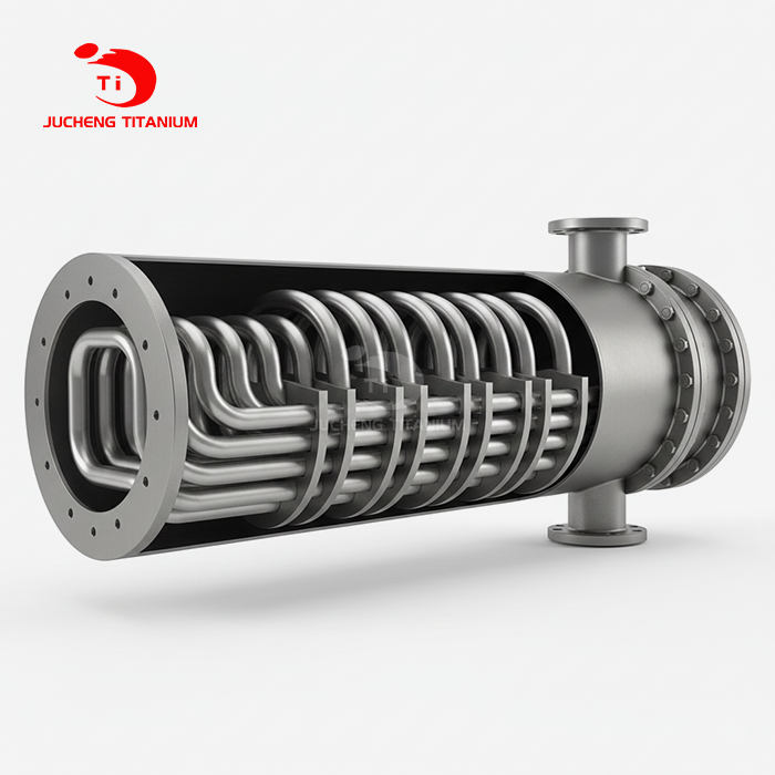 Titanium U-Tube Heat Exchanger